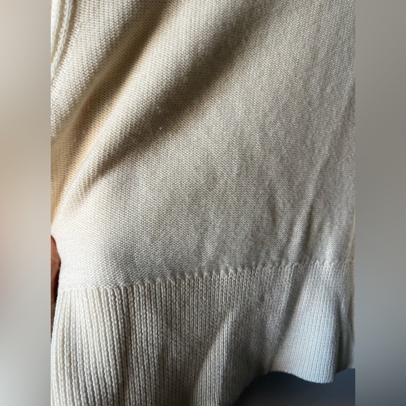 GREY JASON WU 100% Wool Colorblock Puff Sleeved Knit Sweater - Size XS - Picture 10 of 12